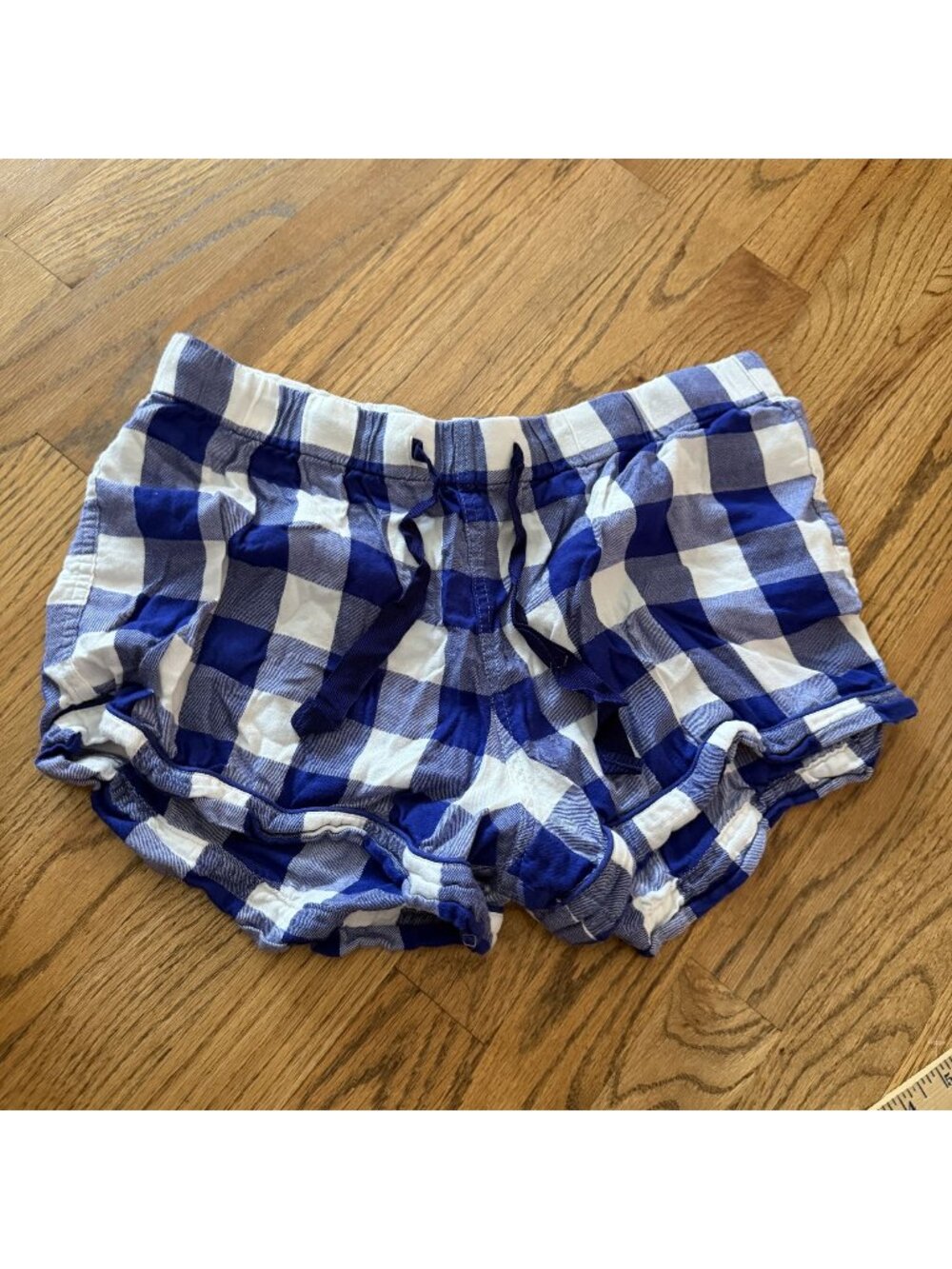 J. Crew Womens Purple Plaid Sleep Shorts Small